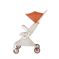 Poussette bébé pliable à une touche, légère et portable, best-seller, cadre en acier inoxydable, roues EVA, charge maximale 25 kg, pour les enfants de 6 ans et plus