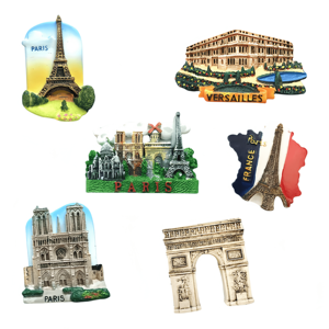 Aimant de réfrigérateur en résine Souvenirs touristiques de ville de campagne personnalisée Bâton <span class=keywords><strong>sur</strong></span> réfrigérateur Aimant de réfrigérateur en silicone en caoutchouc souple 2D 3D - Product Image 1