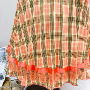Elsali abiti per ragazze musulmane colletto alla moda piccolo con sciarpa decorazione di gioielli abito pieghettato <span class=keywords><strong>abbigliamento</strong></span> per bambini 3 pezzi - Product Image 6