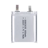 Batterie solide 3,7 V 800 mAh QS803035 rechargeable, pack de batteries Li-ion approuvé IEC62133 avec PCM et câble