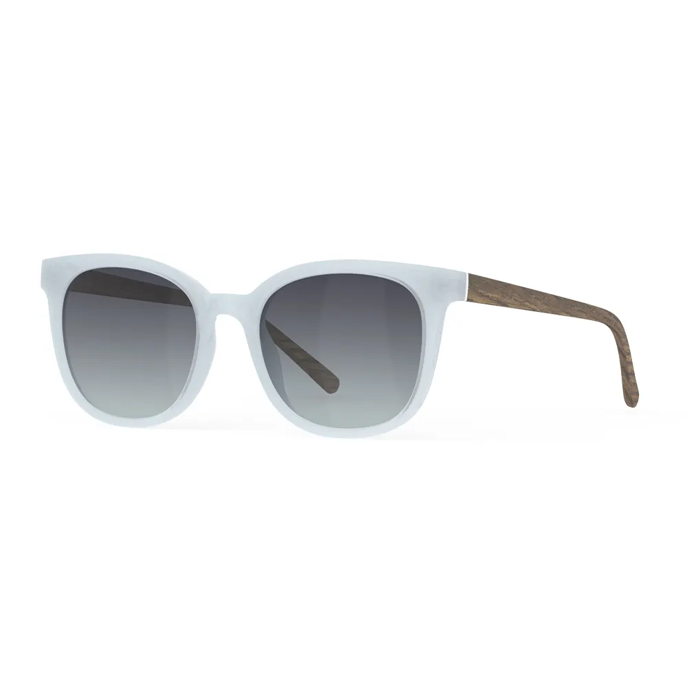 Hot Selling Women Sunglasses Latest Style Custom Logo Eco-friendly Wooden Frame Fashion Sunglasses