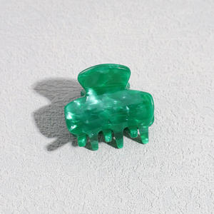 Pinces à <span class=keywords><strong>cheveux</strong></span> miniatures personnalisées 12 couleurs en acétate, style mignon pour tous les jours et les fêtes, accessoires pour filles, enfants et femmes, marque JIAXU - Product Image 5