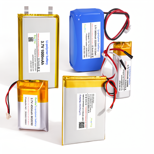 Batterie au lithium personnalisée 3.7V LiPo Soft Pack 450mAh 500mAh 1000mAh 1200mAh 2000mAh 3600mAh 6000mAh Cellule rechargeable OEM pour dispositifs portables - Product Image 1