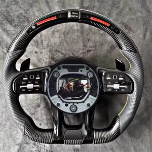 พวงมาลัยคาร์บอนไฟเบอร์สำหรับรถ mercedess benzs W221 W212 W223 W222 <span class=keywords><strong>C43</strong></span> W218 W172 C63 W166พวงมาลัยอุปกรณ์เสริมในรถยนต์ - Product Image 1