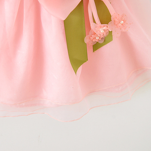 Vestido de Fiesta para Bebé Niña, Diseño 2022, Vestidos de Organdí con Lazos para Recién Nacidas - Product Image 3