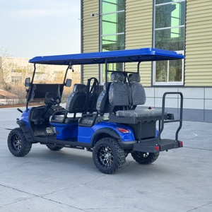 2025 EV <span class=keywords><strong>Golf</strong></span> Cart personalizzato 72 Volt 4 posti Mini sollevato fuori strada Scooter via legale per la vendita - Product Image 2