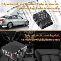 Escáner OBD2 Vgate VLinker MC ELM327 V2.2 Bluetooth 3.0, Herramienta de Diagnóstico Automotriz OBD 2 BimmerCode FORScan, ELM 327 V1 5