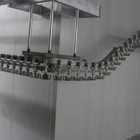 Machine de traitement automatique multi-couches pour volaille, poulet, canard, abattoir de chair, abattoir, refroidisseur d'air, ligne de suspension