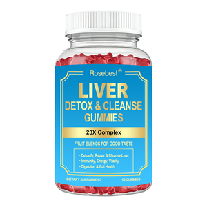 Rosebest Maßgeschneiderte Natürliche Formel Hochwirksame 3000mg Mariendistel Kräuterformel Leber-Entgiftung Reparatur & Reinigung Gummibärchen-Nahrungsergänzungsmittel - Product Image 1
