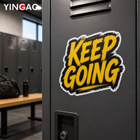 Autocollants en vinyle découpés sur mesure de qualité professionnelle, imperméables, avec n'importe quel logo, autocollants adhésifs pour bouteilles de shaker de gym