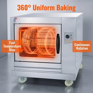 Four à rôtisserie électrique commercial autonome OUTE en acier inoxydable, machine à rôtisserie <span class=keywords><strong>horizontale</strong></span> pour <span class=keywords><strong>poulet</strong></span>, pour la restauration rapide - Product Image 4