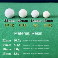 Jeu de roulette russe portable à prix d'usine avec boule blanche, accessoires de jeu de divertissement pour bar