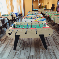 Table de jeu de football pour bébé français pour enfants Table de baby-foot d'intérieur en MDF avec fonction de football axée sur le divertissement