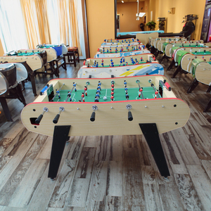 Table de jeu de football pour bébé français pour enfants Table de <span class=keywords><strong>baby</strong></span>-<span class=keywords><strong>foot</strong></span> d'intérieur en MDF avec fonction de football axée sur le divertissement - Product Image 4