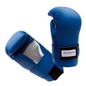Custom Logo Semi Contact Point Fighting Taekwondo Gloves Mitt Kickboxing Sparring Hand Grips UV Protection Unisex for Closure - Product Image 1