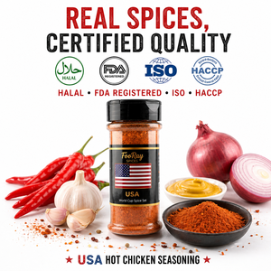 Condimento American Southern Nashville Hot Dry Rub para Fiestas Deportivas, para <span class=keywords><strong>Pollo</strong></span> y Papas Fritas <span class=keywords><strong>en</strong></span> Días <span class=keywords><strong>de</strong></span> Partido - Product Image 3