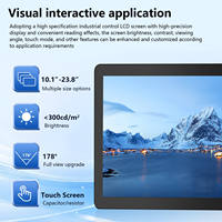 Tablette Android intelligente nouvelle génération de 21,5, 27, 32 et 43 pouces, écran tactile capacitif à cadre ouvert, PC industriel avec interface DVI et USB