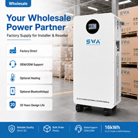 Pack de batteries LiFePO4 16 kWh en gros, 51,2 V 314 Ah, système de stockage d'énergie solaire pour installateurs et revendeurs