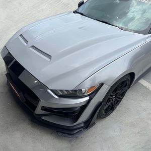 Capot en fibre de carbone style Super Snake pour kit carrosserie <span class=keywords><strong>Mustang</strong></span> <span class=keywords><strong>GT</strong></span> 2015-2017 - Product Image 4