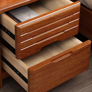 Hot-Selling Durable Eco-Friendly Solid Wood Multi-Functional <b>Bedside</b> <b>Table</b> Modern Minimalist Design Apartment Bedroom Storage - Product Image 4