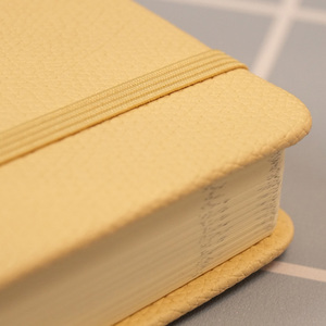 Carnet en PU avec logo personnalisé en relief, couverture hydrofuge, agenda de réunion d'affaires - Product Image 4