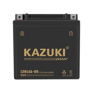 Batería de Gel para Motocicleta <span class=keywords><strong>KAZUKI</strong></span> 12V14AH, Buen Rendimiento de Arranque, 12N5-Bs Yb5L, para Bicicletas/Scooters/Vehículos - Product Image 2