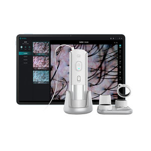 Analizador profesional de cuero cabelludo <span class=keywords><strong>2025</strong></span>, probador de humedad Digital, escáner de folículos pilosos de alta definición para salón de belleza en el hogar, uso en SPA - Product Image 3