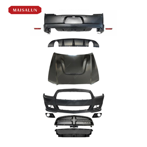 Kit carrosserie en PP au prix d'usine MAISALUN pour <span class=keywords><strong>Dodge</strong></span> <span class=keywords><strong>Charger</strong></span> 08-14, mise à niveau au style SRTT, calandre, pare-chocs de voiture - Product Image 6