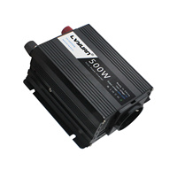 Convertisseur de courant pour voiture EU Socket Lvyuan 500W DC 12V vers 220V, en stock, avec USB 3.1A