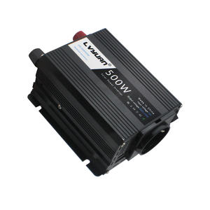 Convertisseur de courant pour voiture EU Socket <span class=keywords><strong>Lvyuan</strong></span> <span class=keywords><strong>500W</strong></span> DC 12V vers 220V, en stock, avec USB 3.1A - Product Image 1