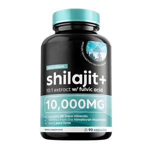 Cápsulas de Shilajit del Himalaya al por Mayor OEM Privadas, Energía Mejorada, Apoyo Inmunológico, Adultos, 60 Unidades - Product Image 1