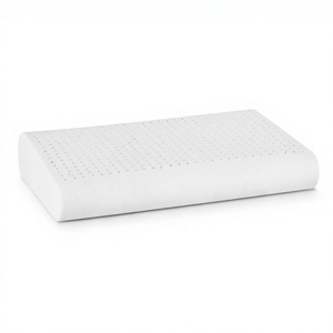 Oreiller en latex naturel VINACLOUD 09 de Vinabedding, respirant, forme ergonomique, soutien du cou, blanc, rafraîchissant, moderne - Product Image 3