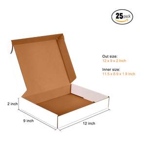 <span class=keywords><strong>Cajas</strong></span> de envío de papel corrugado plegables reciclables exteriores blancas personalizadas con revestimiento UV y barnizado - Product Image 2