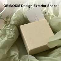 Caja de Regalo de Papel Rígido con Recubrimiento UV y Logotipo Personalizado, Bolsas de Papel Rígido con Recubrimiento UV, Cartones con Laminado Mate y Grabado en Relieve para Empaque de Joyería