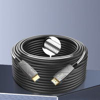 Kabel Hdmi 2.0 2.1 V 4k 8k bersertifikasi Ultra cepat kabel Hdmi 2 0 Am ke Am kabel aktif kabel optik Polybag stok putih