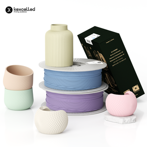 Nouveau filament <span class=keywords><strong>Kexcelled</strong></span> <span class=keywords><strong>PLA</strong></span>/PETG/ABS/TPU/PC/PEEK, filament <span class=keywords><strong>PLA</strong></span> mat pour imprimante 3D, 1,75 mm, 1 kg, haute performance, sans bourrage - Product Image 1