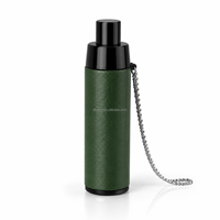 Briquets en cuir en gros d'usine, accessoires pour fumeurs, briquets rechargeables par USB