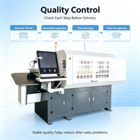 Modelo de Máquina de Moldeo por Flexión Tridimensional CNC de 7 Ejes, 2-6 mm, con Sistema de Control por Computadora