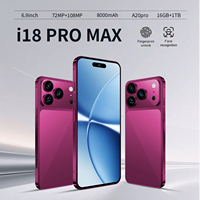 Smartphone S25Ultra 5G Android 15 Écran OLED 6,9 pouces 16 Go de RAM 1 To de ROM Appareil photo 108 MP Double SIM Téléphone mobile