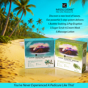 2025 populaire parfum d'arbre à thé 5 en 1 soins de la peau des pieds manucure pédicure Kit pied Spa ongles approvisionnement enlever la peau morte adoucir la peau des pieds - Product Image 2