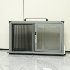 Ventana Plegable de Aluminio con Mosquitera Integrada y Aislamiento Térmico para Apartamentos, Hoteles y Oficinas - Product Image 1