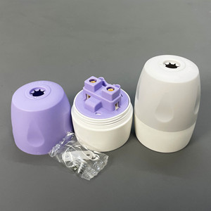 Support de lampe à baïonnette E27 B22 anti-chute en bakélite, design imitation bois, IP65, directement de l'usine - Product Image 2