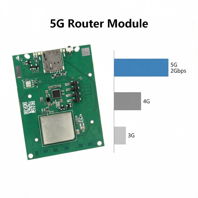 5G SA Module with Frequency Band Locking Network Diagnosis Tool System Log Management Access Control SYN Flood Blocking Module
