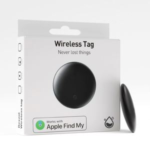 Localizador Inteligente Antipérdida para Llaves de Coche, Mascotas y Niños, Etiqueta Inalámbrica con Rastreo GPS para Apple Find My APP, ITag, AirTag - Product Image 1