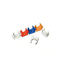 Support de tuyau électrique en PVC-U, clip en U avec surface lisse et faible pression