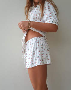 Женские пижамы из хлопка, бамбука и модала, мягкая домашняя одежда, комплект из двух предметов, женская одежда для сна, пижамные комплекты - Product Image 5