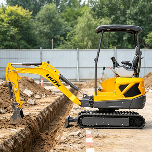 Mini Excavadora de 1.8T con Motor Hidráulico, Excavadora Pequeña y Compacta para Jardín y Agricultura - Product Image 2