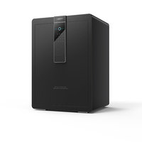 Coffre-fort électronique Onnais de grande taille (2,7 pieds cubes) pour la maison, l'hôtel, les entreprises, avec lecteur d'empreintes digitales