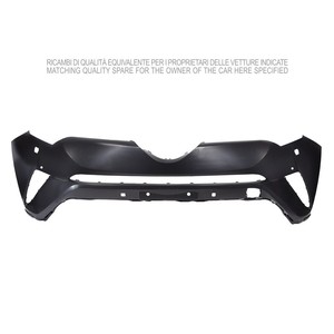 Paraurti anteriore superiore (lampada lavabile + 4PDC) • nessun sensore di supporto saldato compatibile per TOYOTA C-HR 2016-2019 - Product Image 1