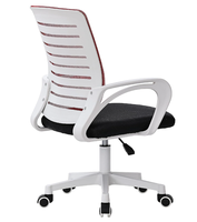 Chaise de bureau ergonomique avec support lombaire, réglable en hauteur, rotation à 360° °   Chaise de bureau pivotante confortable pour le bureau à domicile
